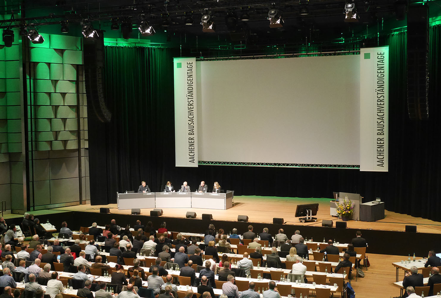 Aachener Bausachverständigentage Saal Eurogress